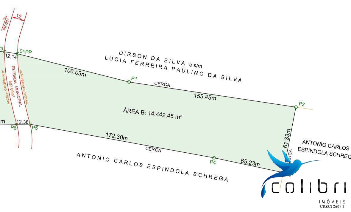 Terreno, 1 hectares - Foto 2